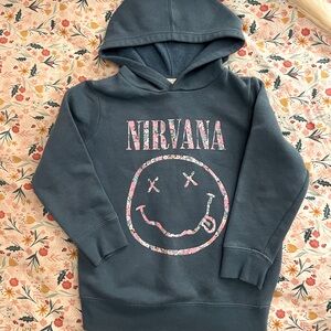 Cotton on Kids, girls Nirvana hoodie size 5